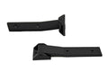 Kentrol 07-18 Jeep Wrangler JK Tailgate Hinge Pair - Powdercoat Black