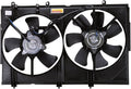 RADIATOR COOLING FAN ASSY DUAL FAN ASSEMBLY; W/O CONTROL UNIT MITSUBISHI OUTLANDER 20032006