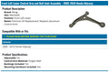 MOOG 05-10 Honda Odyssey Front Left Lower Control Arm