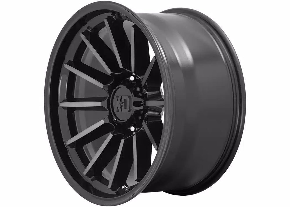 XD855 17X9 5X5.0 G-BLK MACH GTCC 18