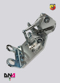 Adjustble short shifter in natural anodized finish with titanium anodizing 695 style knob