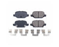 Power Stop 13-17 Fiat 500 Rear Z17 Evolution Ceramic Brake Pads w/Hardware