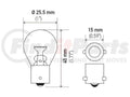 Hella Bulb 7506 12V 21W Ba15S S8 (2)