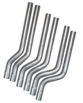 S-Bend Kit Exhaust S-Bend Assortment 2.50 Inch Tubing Various Offsets Set Of 6 Flowmaster