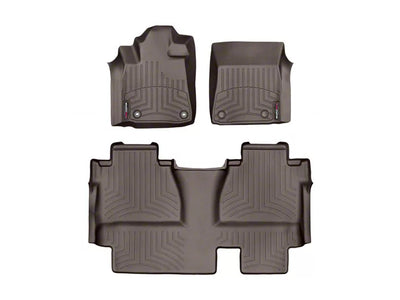 WeatherTech Cocoa Front and Rear Floorliners Fits -20-19 Tundra 474081-470939