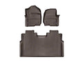 WeatherTech Cocoa Front and Rear Floorliners Fits -20-26 F-250 F-350 F-450 F-550 4710121-476974