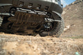 DV8 Offroad skid plate installed view