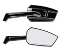 Kuryakyn Enygma Mirrors Gloss - Black