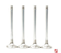 GSC P-D 4B11T Chrome Polished Super Alloy Exhaust Valve - 30mm Head (+1mm) - SET 8