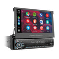 1DIN DIGITAL MEDIA CAR STEREO W/ WIRELESS APPLE CARPLAY/ANDROID AUTO/BT & MOTORIZED 7IN LCD