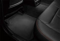 3D ELEGANT FLOOR MAT 2 ROW SET BLCK