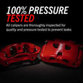 Power Stop 96-99 Audi A4 Front Red Calipers w/Brackets - Pair