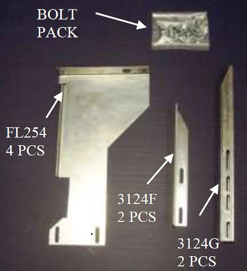 1517 SILVERADO/SIERRA 3500 DUALLY 321301 BRACKET KIT