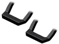 0718 WRANGLER BLACK LD STEP PAIR FRONT DOORS ONLY ALL STYLES