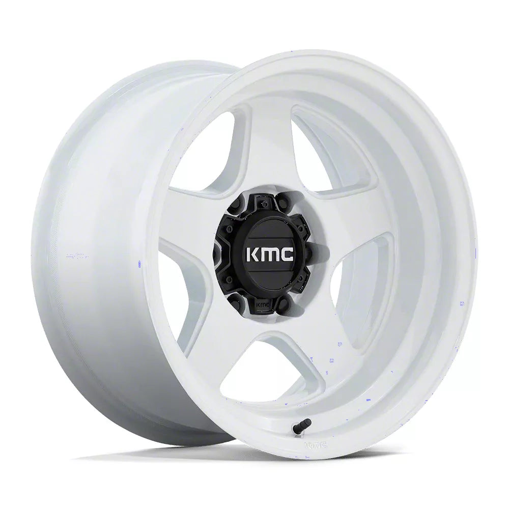 KM728 17X8.5 5X5.0 G-WHT 18MM