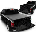 1518 F150 SUPERCREW DOUBLE CAB 66IN ROLL UP STYLE TONNEAU COVER BLACK