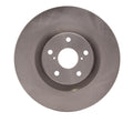 R1 09-11 Lexus IS350 Left Front Drilled & Slotted Black Brake Rotor