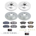 Power Stop 20-21 Toyota Corolla Front & Rear Z17 Evolution Geomet Coated Brake Kit