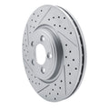 DFC 06-10 Jaguar Xk Front Left Drilled & Slotted Geoperformance Rotor