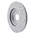 DFC 06-10 Jaguar Xk Front Left Drilled & Slotted Geoperformance Rotor