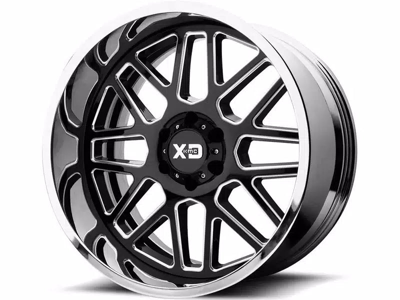XD201 20X12 8X170 BLK MILL CHR LP -44MM