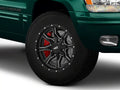MO970 17x8 5x127.00/5x139.70 SATIN BLACK MILLED (0 mm)