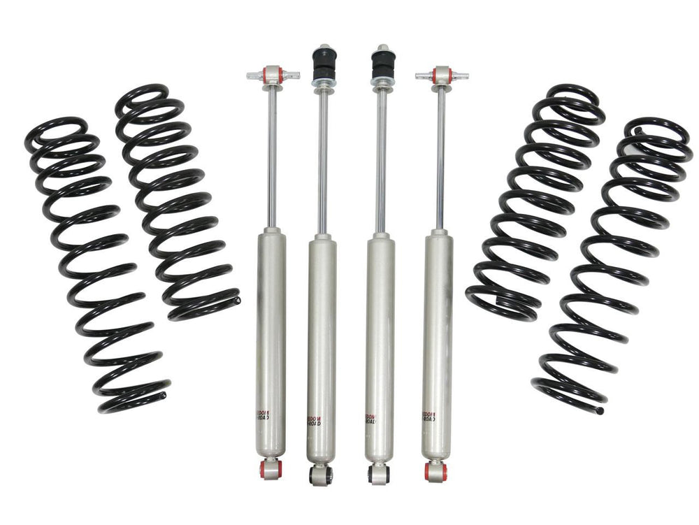 2.5 4dr 3.5 Inch 2dr Front Rear Lift Springs 07-18 Wrangler JK Freedom Off-Road