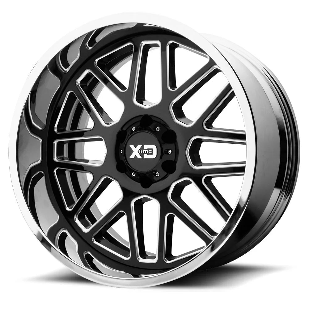 XD201 20X10 8X170 BLK MILL CHR LP -18MM