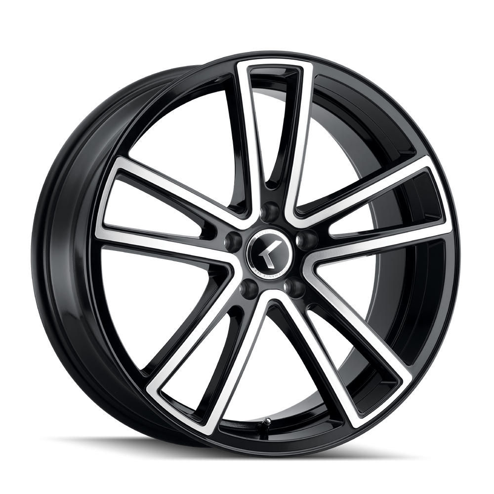 LUSSO (KR190) BLACK/MACHINED FACE