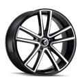 LUSSO (KR190) BLACK/MACHINED FACE