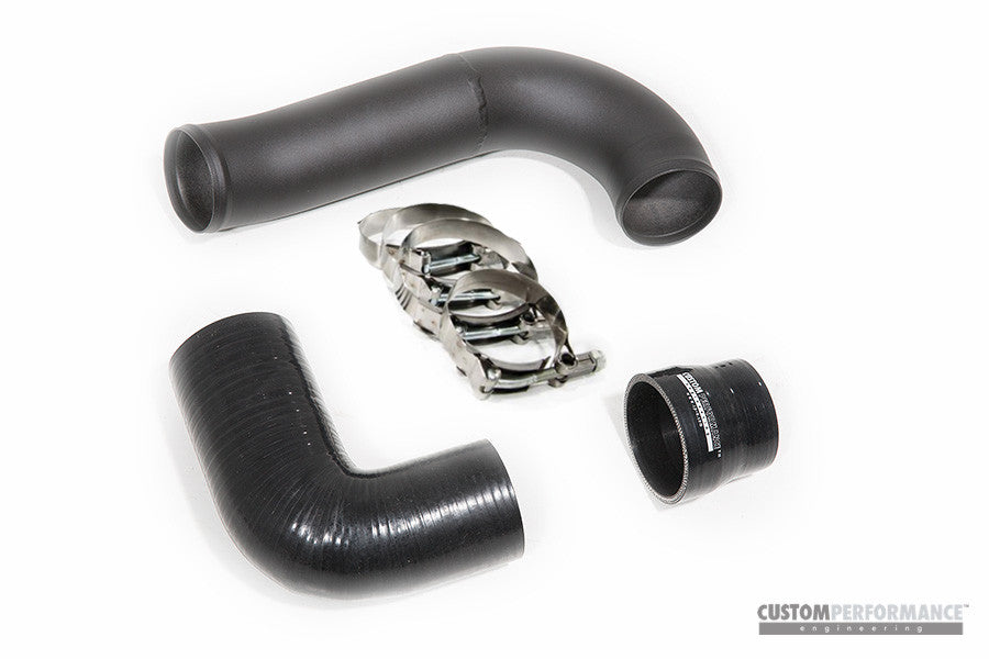 cp-e Ford Focus ST METHcharg Charge Hard Pipe / CNC Throttle Flange MAP Sensor Flange Meth Bung 1