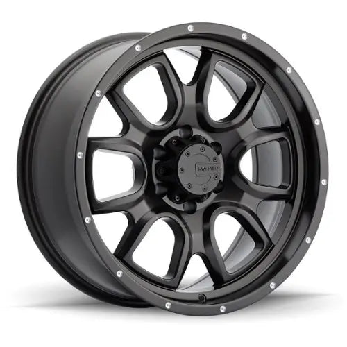 6X139.717X9MATTE BLK W/ D
