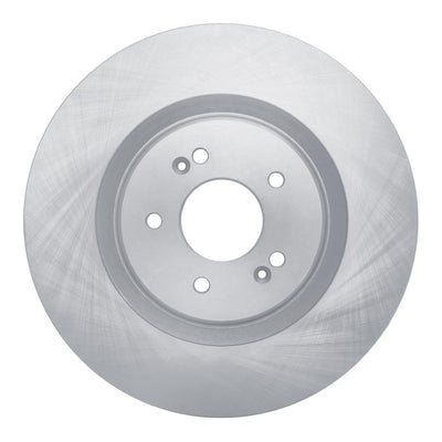 R1 21-26 Hyundai Sonata Front Right Drilled & Slotted Black Brake Rotor