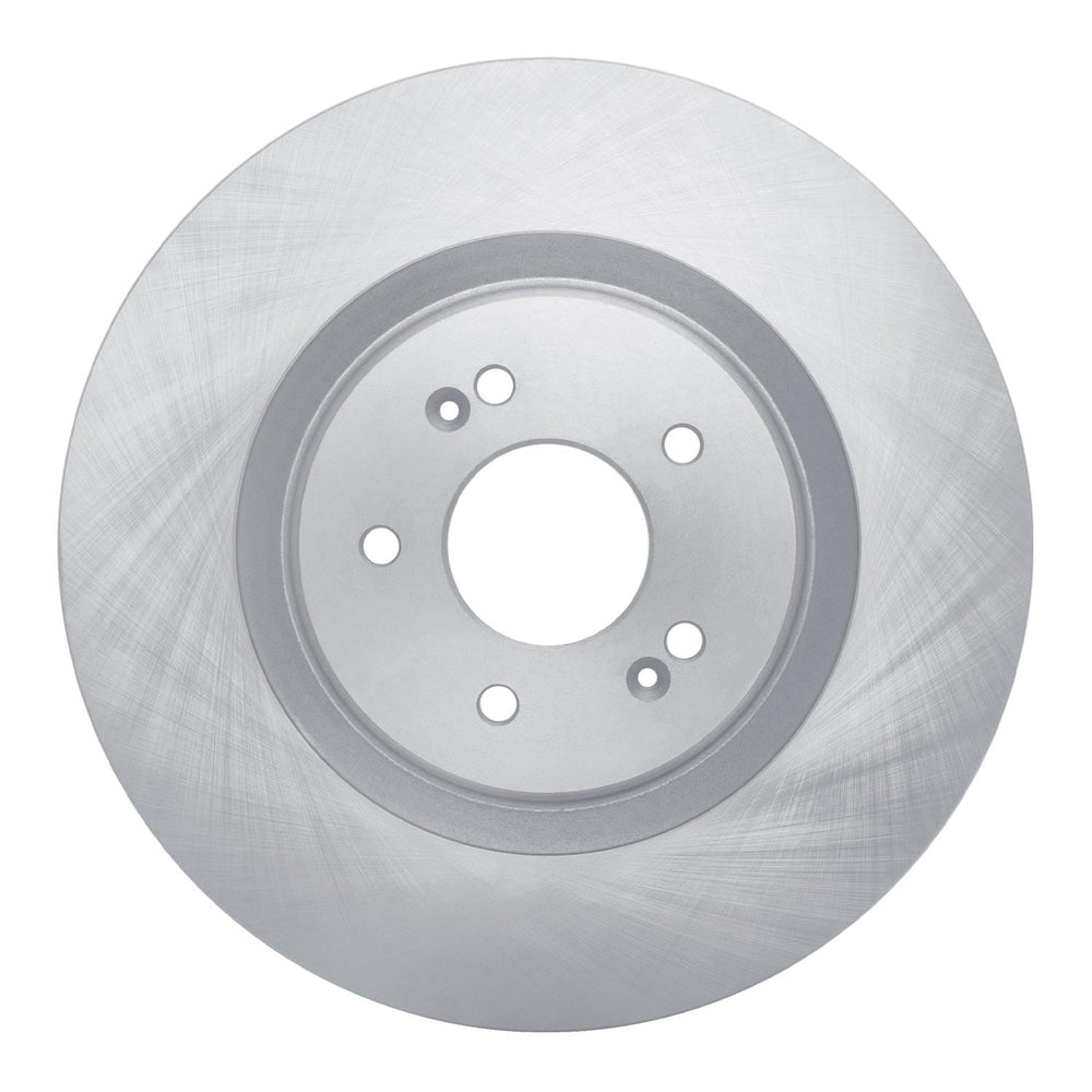 R1 21-26 Hyundai Sonata Front Right Drilled & Slotted Black Brake Rotor