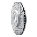 R1 08-17 Cadillac Cts Front Right Drilled & Slotted Geoperformance Rotor