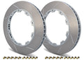 GiroDisc 2015+ Audi RS3 Sedan (8V Incl Front CCM) Zinc Plated Slotted Front Rings