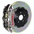 Brembo 12-18 A6 3.0T/12-18 A7 3.0T Fr GTR BBK 6 Pist Billet 380x34 2pc Rotor Slotted Type1 - Nickel