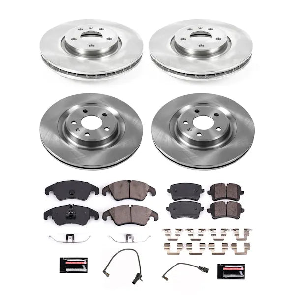 Power Stop 2013 Audi A6 Quattro Front & Rear Autospecialty Brake Kit