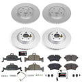 Power Stop 18-19 Audi Q5 Front & Rear Z23 Evolution Sport Coated Brake Kit
