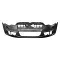 CAPA FRT BUMPER COVER W/O SLINE PKG; W/O PARKING AID; PRIME AUDI A6 1215