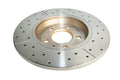 DBA 09-20 Audi A4 Rear Drilled & Slotted Street Series Rotor