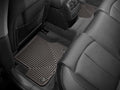 WeatherTech 2012+ Audi A6/S6 Rear Rubber Mats - Cocoa
