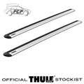 Thule WingBar Evo 135 Load Bars for Evo Roof Rack System (2 Pack / 53in.) - Silver