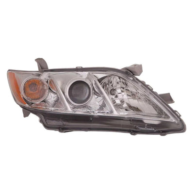 CAPA RH HEADLIGHT ASSY; US BLT TY CAMRY 0709 (0809 BASE.07 CE.0709 LE.XLE MDL)