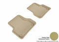 3D MAXpider 2012-2018 Audi A6/A7/S6/S7/RS7 Kagu 2nd Row Floormats - Tan