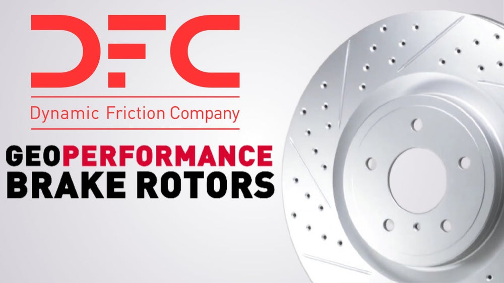 DFC 17-26 Acura Integra Front Right Drilled & Slotted Geoperformance Rotor