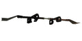 CENTERLOK OVERHEAD GUN RACK FOR TRUCK 2 GUN (4854IN WIDTH)