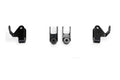 Fabtech 2020 Jeep Gladiator (JT) Mojave 2in. Shock Extension Kit