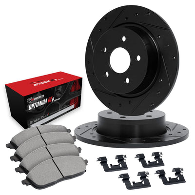 R1 Concepts black auto part