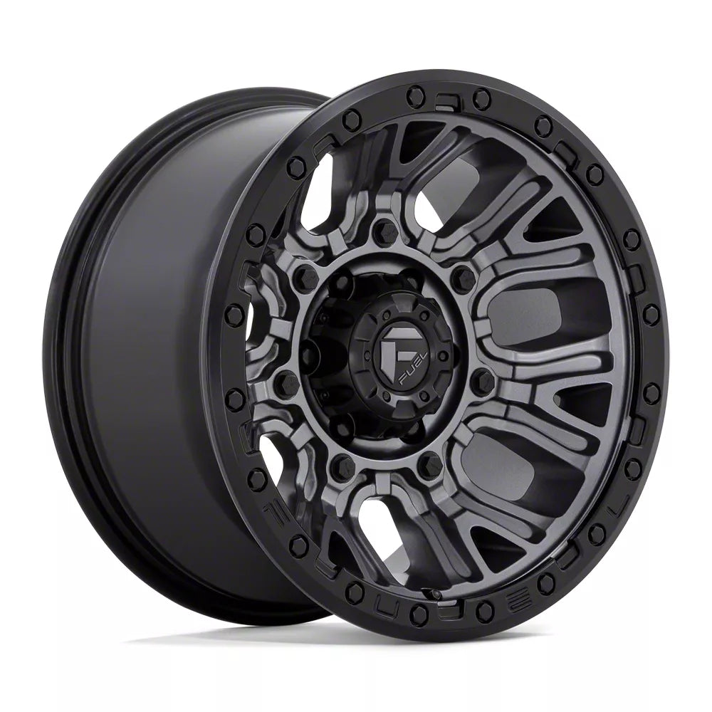 D825 20X10 6X135 M-GNMTL BLK-RG -18